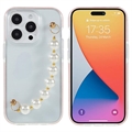 Dual-Color Serie iPhone 14 Pro TPU Hülle - Perlenband