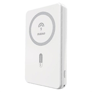 Dudao K14S MagSafe Powerbank 5000mAh mit 20-W-USB-C-Schnellladefunktion - Weiß