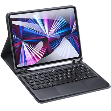 Dux Ducis iPad Air 2022/iPad Pro 11 2021 Bluetooth Tastaturhülle (Offene Verpackung - Zufriedenstellend) - Schwarz