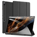 Samsung Galaxy Tab S9 Ultra Dux Ducis Domo Tri-Fold Smart Folio Hülle - Schwarz
