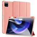 Dux Ducis Domo Xiaomi Pad 6/Pad 6 Pro Tri-Fold Smart Folio Hülle - Rosa