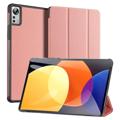 Dux Ducis Domo Xiaomi Pad 5 Pro 12.4 Tri-Fold Smart Folio Hülle - Pink