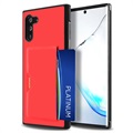 Dux Ducis Pocard Serie Samsung Galaxy Note10 TPU Hülle - Rot