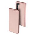 Dux Ducis Skin Pro Samsung Galaxy S23 5G Flip Hülle (Offene Verpackung - Bulk Befriedigend) - Pink