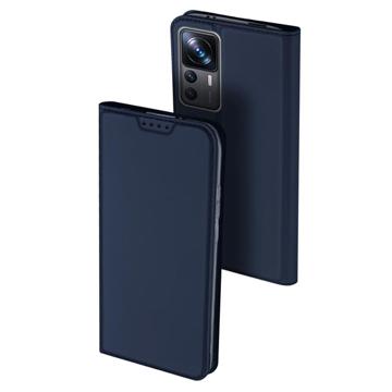 Dux Ducis Skin Pro Xiaomi 12T/12T Pro Flip Hülle - Blau