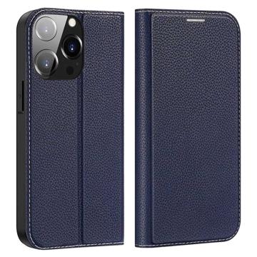 Dux Ducis Skin X2 iPhone 14 Pro Flip Hülle - Blau