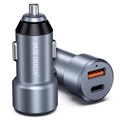 Dux Ducis B30 30W Kfz-Ladegerät - USB-C PD, QC3.0, SCP, AFC - Schwarz
