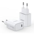 Duzzona T11 20W USB-C PD Mini-Wandladegerät - EU-Stecker - Weiß