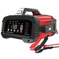 Automatisches Batterieladegerät E-FAST TK-2500 - 25A - für Lithium-Ionen-, Lithium-Eisenphosphat-, AGM-, Gel- und Bleiakkumulatoren, 12V/24V - Schwarz / Rot