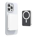 E61B 10000mAh Powerbank mit Magnetanschluss und 20-W-USB-C-Schnellladefunktion - Weiß