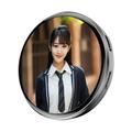 E87 Cosplay Touchscreen Smart Cyber Badge - Schwarz