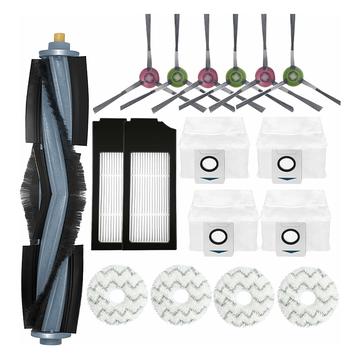 Ecovacs Deebot X1 Omni/Turbo Replacement Brush, Filter & Mop Set - 17 Pcs.