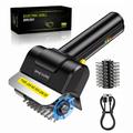 Elektrische kabellose Grillreinigungsbürste - 2000mAh - Schwarz