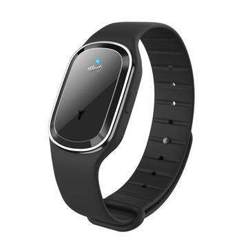 Elektronisches Ultraschall-Moskitoschutz-Armband - Schwarz