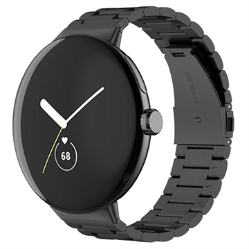 Elegante Google Pixel Watch Edelstahl Band