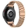 Elegante Samsung Galaxy Watch4/Watch4 Classic/Watch5/Watch6 Edelstahl Band (Offene Verpackung - Ausgezeichnet) - Roségold