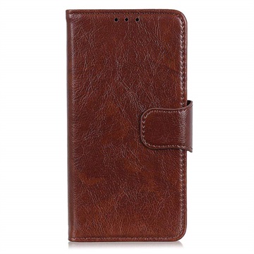 Samsung Galaxy Xcover 5 Elegant Serie Wallet Schutzhülle - Braun