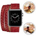 Apple Watch Series 1/2/3 Elegantes Gewebtes Armband - 42mm