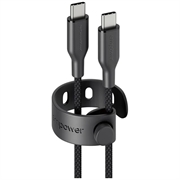 Empower by PanzerGlass Racing USB-C-Kabel - 60W, 2m - Schwarz