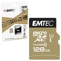 Emtec Elite Gold UHS-I U1 MicroSD Karte - ECMSDM128GXC10GP - 128GB