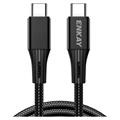 Enkay Power Delivery USB-C Kabel - 100W, 5A, 1m - Schwarz