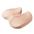 Ergonomisches Netz-Autositzkissen mit Memory-Schaum - Beige