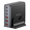 Essager 85W 6-Port GaN-Ladestation - Schwarz