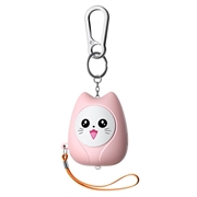 Essager H7 Persönlicher Schlüsselanhänger-Sicherheitsalarm - 130dB - Rosa