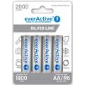 EverActive Silver Line EVHRL6-2000 Wiederaufladbare AA-Batterien 2000mAh - 4 Stk.
