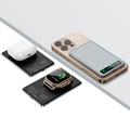 F16 Ultradünne 10000mAh Powerbank mit Magnetanschluss und Digitalanzeige - MagSafe-kompatibel - Grau