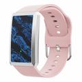 F360 Smart Band - Herzfrequenz, HRV, SpO2, Schlafüberwachung, 44 Sportmodi - Silikonarmband - Rosa