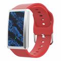 F360 Smart Band - Herzfrequenz, HRV, SpO2, Schlafüberwachung, 44 Sportmodi - Silikonarmband - Rot