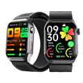 F520 Advanced Smart Watch mit Luftpumpen-Blutdrucküberwachung - Schwarz