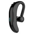 F600 Bluetooth-Headset mit Ohrbügel / kabelloses Headset - 18 Stunden Sprechzeit - Schwarz