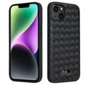 Fierre Shann iPhone 14 Beschichtetes Hülle - Woven Pattern