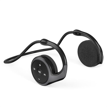 Klappbare Nackenband Bluetooth Kopfhörer A23 (Offene Verpackung - Ausgezeichnet) - Schwarz