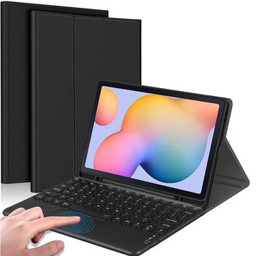 Samsung Galaxy Tab S6 Lite 2020/2022/2024 Bluetooth-Tastaturhülle m/ Touchpad - Schwarz