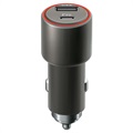 Forever Core Ultra Schnell USB-C Kfz-Ladegerät - 30W - Dunkelgrau