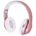 Forever Music Soul BHS-300 Bluetooth Kopfhörer mit Mikrofon (Bulk - Befriedigend) - Rosa