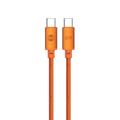 Forever Saffron USB-C-Kabel - 1m, 60W - Orange