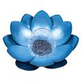 Forever Sunari FLS-70 Blaue Lotus-Solar-LED-Lampe - Warmweiß