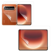 Huawei Pura X Max Full Cover Schutzfolie-Set - Durchsichtig