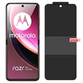 Motorola Razr 40 Ultra Vollständige Abdeckung TPU Panzerglas - Privat