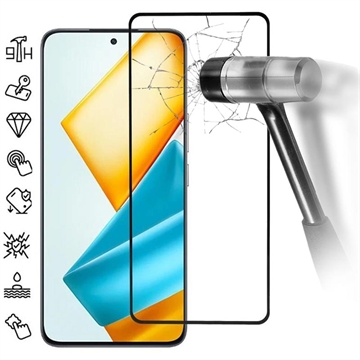 Honor 90 GT Full Cover Panzerglas - Schwarz Rand