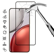 Honor X70/X9d/Magic8 Lite Vollabdeckung Panzerglas - 9H - Schwarzer Rand