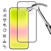 Huawei Pura 90 Pro Vollabdeckung Panzerglas - 9H - Schwarzer Rand