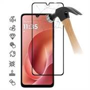 Motorola Moto G06/G06 Power Vollabdeckung Panzerglas - 9H - Schwarzer Rand