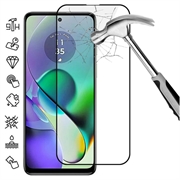Motorola Moto G54 Full Cover Panzerglas - Schwarz Rand
