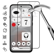 Nothing Phone (4b) Vollabdeckung Panzerglas - 9H - Schwarzer Rand