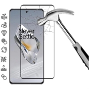 OnePlus 12 Full Cover Panzerglas - Schwarz Rand